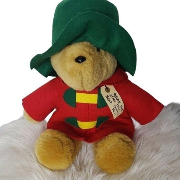 Paddington Teddy Bear VTG 1994 Christmas Holiday 18